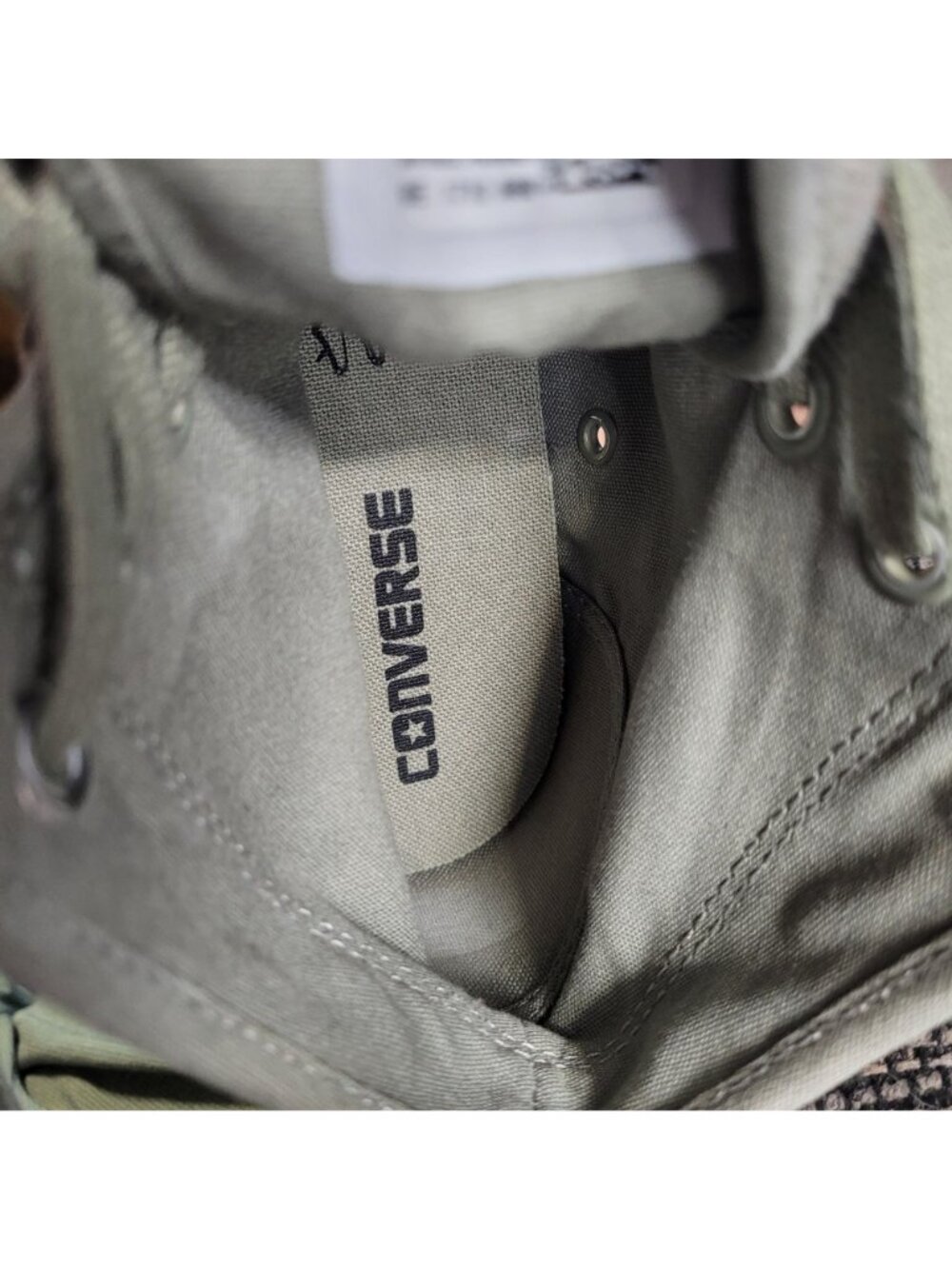 Converse Jack Purcell High Tops Women's Size 7.5 Durable Canvas Gray - Picture 12 of 16